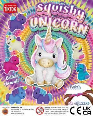 50mm Squishy Unicorns x 100