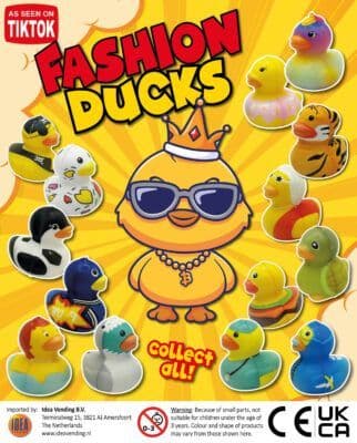 57mm Fashion Ducks  x 100