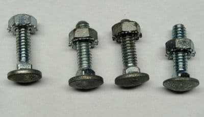 A set of 4 nuts and bolts to fix RB16's to a stand. 4 nuts and bolts are needed per RB machine