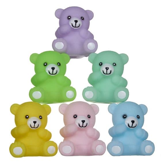 Bear - Soft PU Vinyl - Assorted colours
