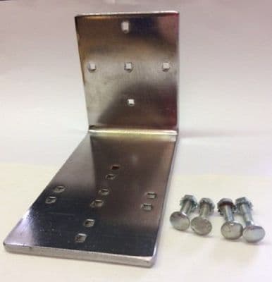Beaver RB16 Wall – Bracket small L shaped with 4 nuts and bolts – second hand