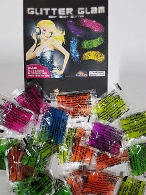 Glitter Glam body glitter sachets x 20
