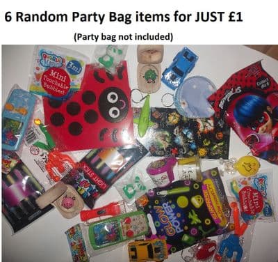 Party Bag Mix - 6 Random items
