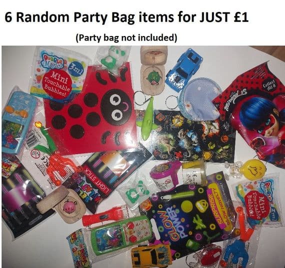 Party Bag Mix - 6 Random items