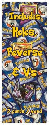 Pokemon Cards Flatpack Vending Cards x 300