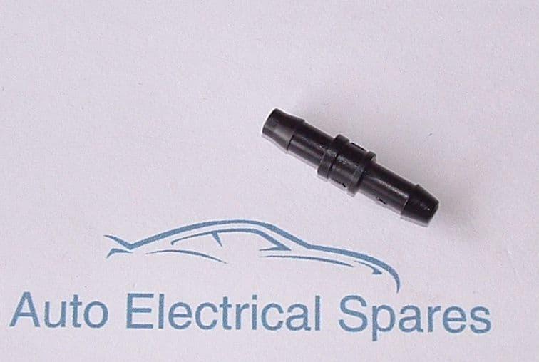 CLASSIC KIT / CAR 4mm straight WINDSCREEN WASHER HOSE JOINER pipe connector
