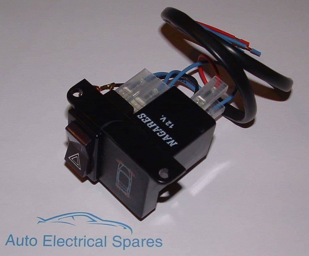 CLASSIC / KIT CAR Hazard Warning Light Switch KIT COMPLETE with bracket