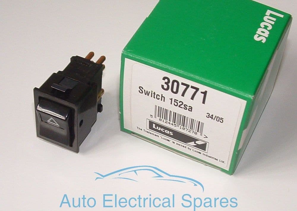lucas 30771 152SA hazard warning light switch