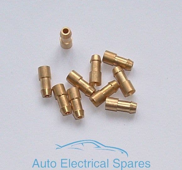 Lucas 54946098 BULLET TERMINAL BRASS solder type x 10