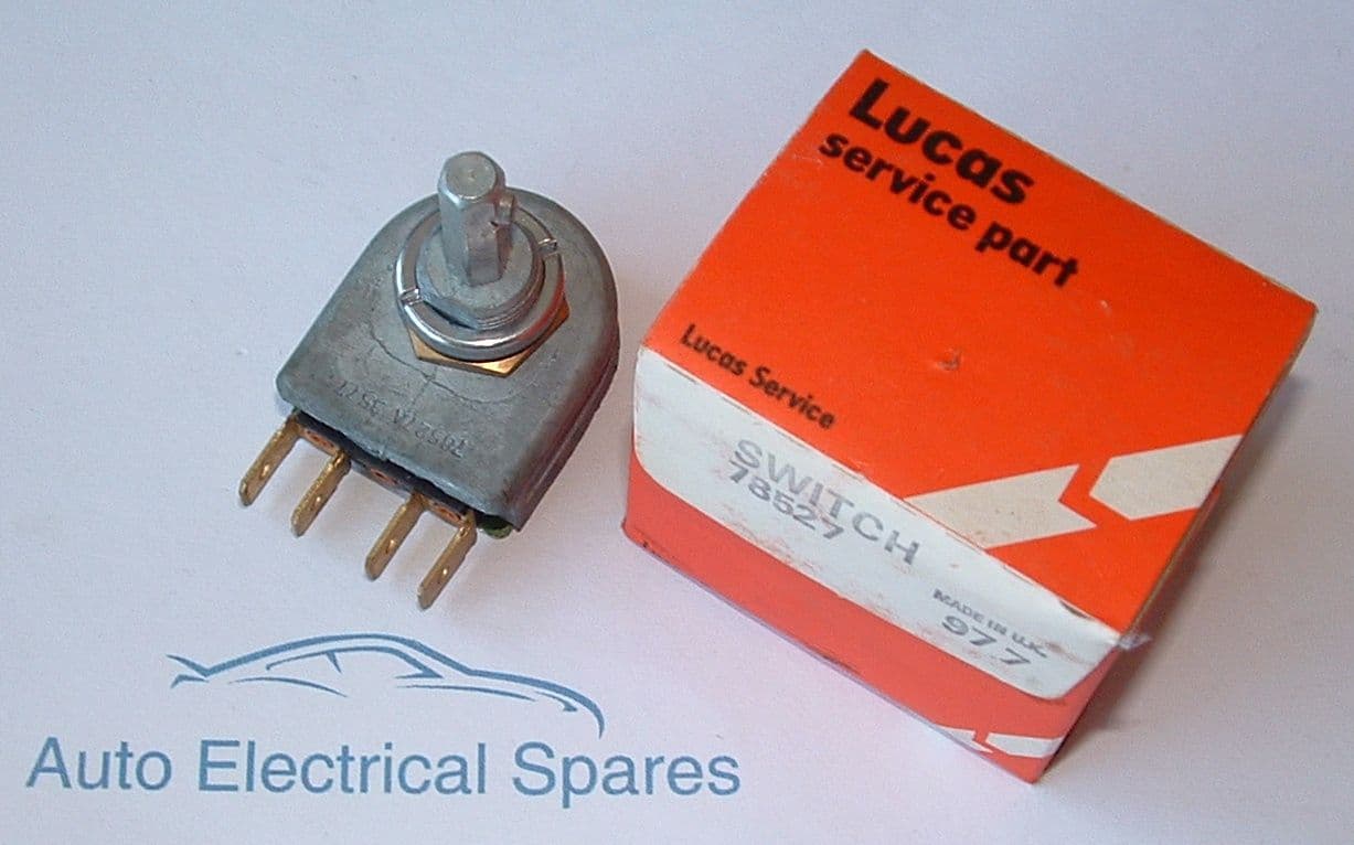 Lucas 78527 5R rotary rheostat dimmer switch