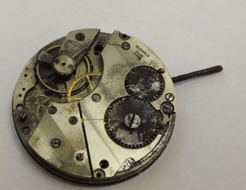 AS pocket watch movement for parts