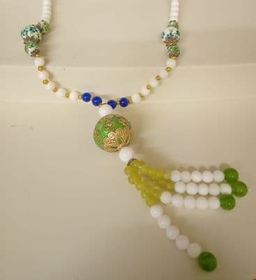 Beaded oriental styled Necklace