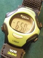 BODY GEAR ALARM CHRONO SPORTS WATCH LADIES Great condition