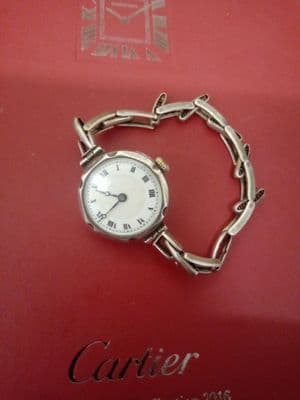 Bonmarcie sterling silver ladies watch for project