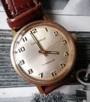 CARAVELLE 17 JEWEL MANUAL DRESS WATCH N4