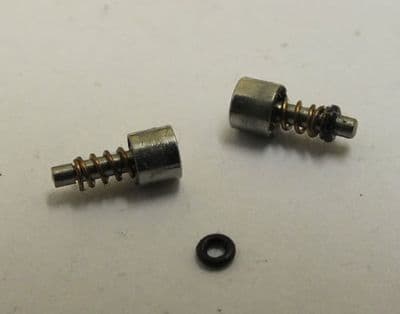 Chronograph set of 2 Steel round pushers large project