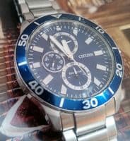 Citizen Eco Drive Chronograph fully running