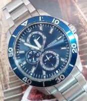 Citizen Eco Drive Chronograph fully running