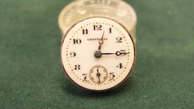 CRAFTSMAN CAL 316 movement and dial with hands lovely