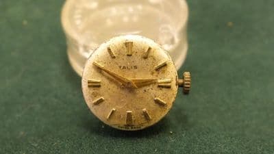 CYMA TALIS CAL R433 Movement with Dial, hands and crown