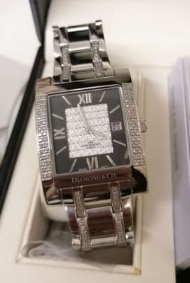 Diamond & Co model DC013 dress watch