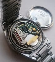 Eterna Kontiki Men's Watch Quartz 36MM Steel Vintage For Project