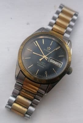 Eterna Kontiki Men's Watch Quartz 36MM Steel Vintage For Project