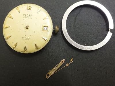 FELSA CAL:4002 Automatic Movment With PLAZA dial and hands 30 Jewel Running