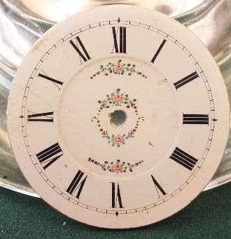 Floral Design Hand painted Porcelain Dial 34.1 mm