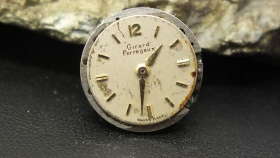 Girard Peregaux 60FU Cal:714 Movement Dial and Hands for project