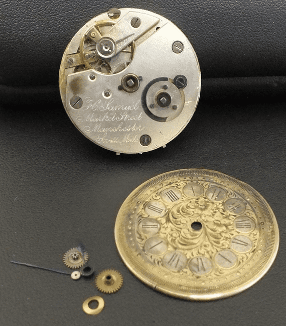 H Samuel movement no: 20223 for project or parts