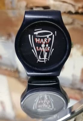 Harp Larger promotional watch