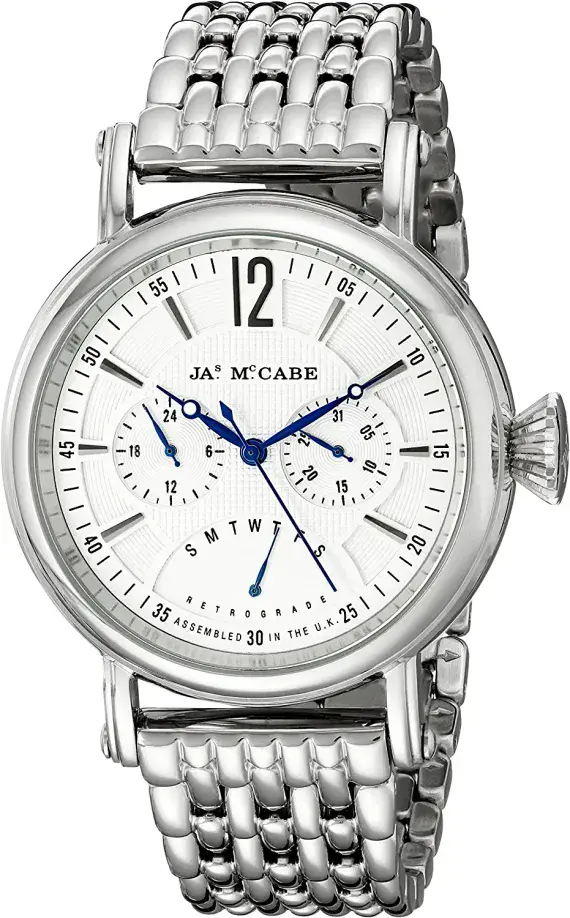 James McCabe Men s JM101722 Lurgan Analog Display Japanese Quartz