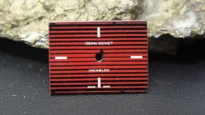 JEAN RENET RED/BLACK Dial