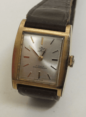Jovial ladies Gold plated watch ETA 6620 movement for project