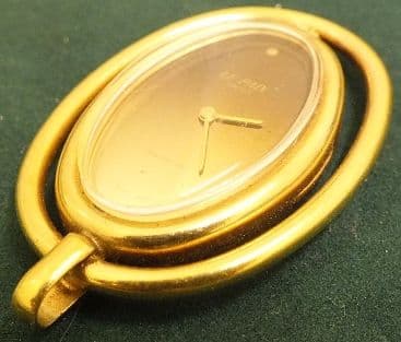 LA PAIX Ladies large pendant watch running