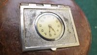 Ladies Compact Leather Zip cased Watch RARE and beautiful