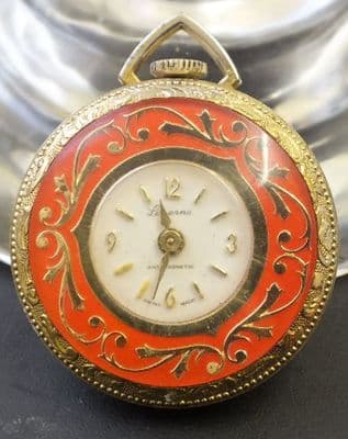 Lucerne Ladies fob watch for parts only nice case