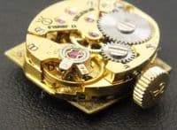 MARVIN REVUE UT B41 Movement with Dial Hands Solid Gold Branded Crown for project