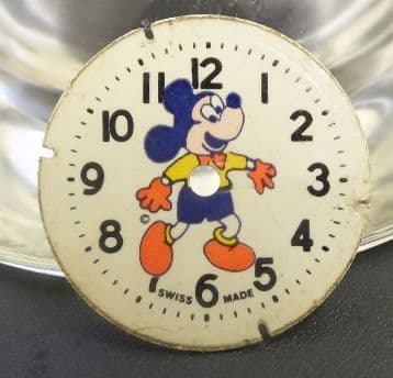 Mickey Mouse Vintage paper dial Swiss Made