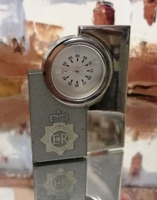 Ministry of Defence Police small desk clock
