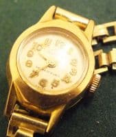 MODAINE 17 Jewel Ladies Rolled Gold Cocktail watch