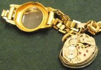 MODAINE 17 Jewel Ladies Rolled Gold Cocktail watch