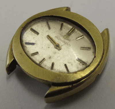 Movado Cal:1110 gold plated ladies manuel winding watch for project