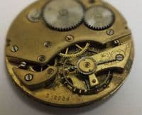 Movement 936312 with dial and hands for parts or project