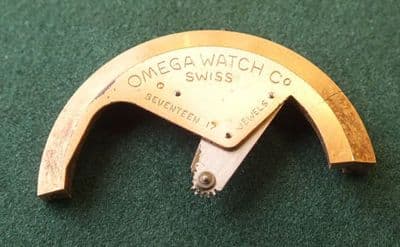 OMEGA 28.10 RA WW2 ERA Bumper Rota and Top plate Rare to find