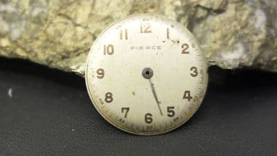 PIERCE Vintage Dial Used for project 28.1 mm Width