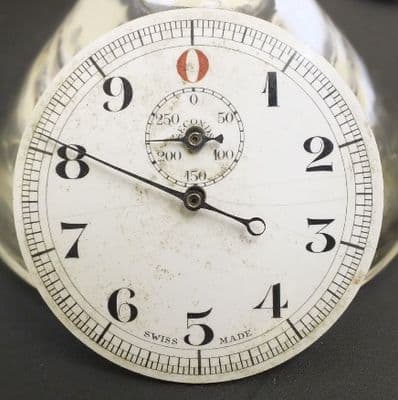 Porcelain Stop watch dial large size 51.9 mm