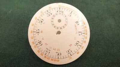 Porcelain Stop watch Dial Lovely