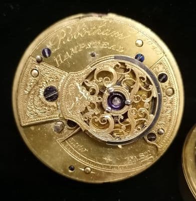 Robotham verge fusee movement running
